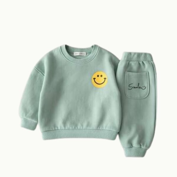 Smiley Print Cozy Set